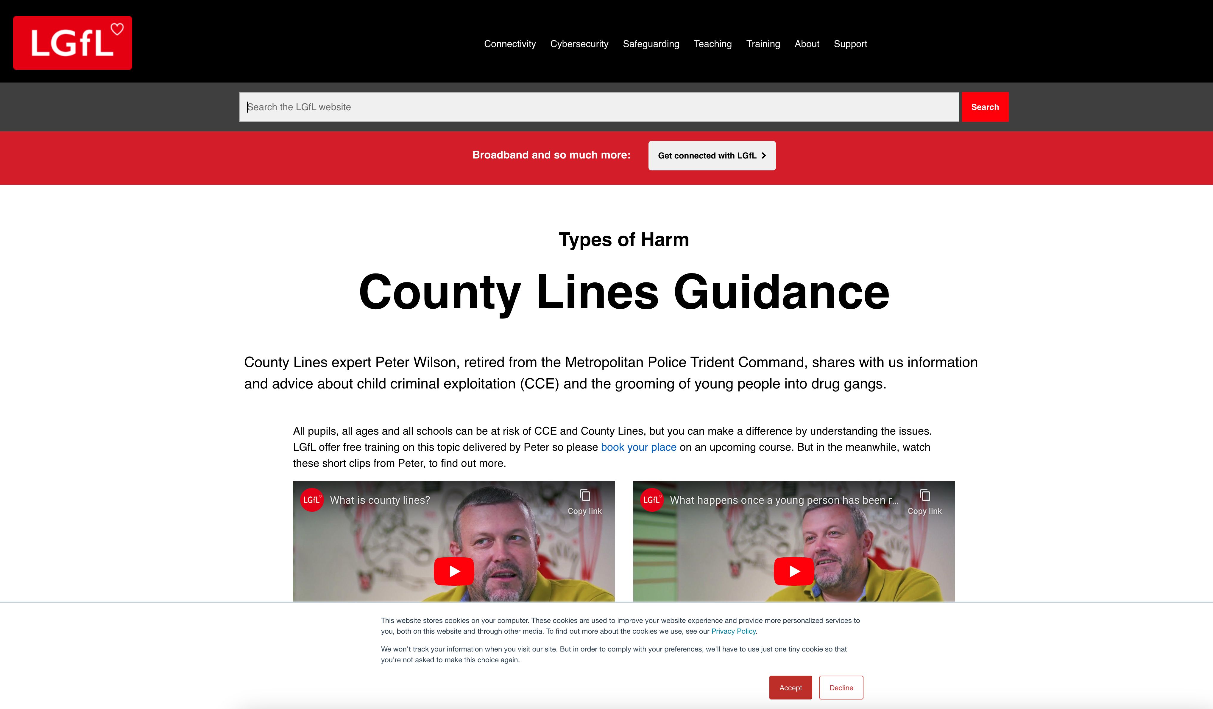 County Lines Guidance